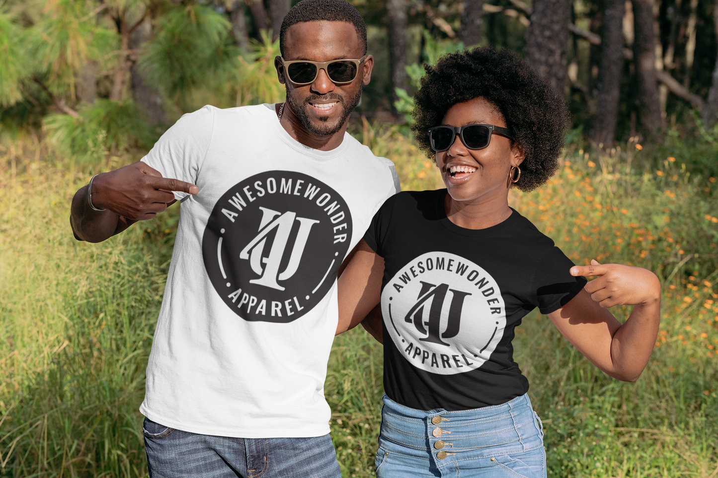 AWESOMEWONDER4U LOGO T-SHIRT