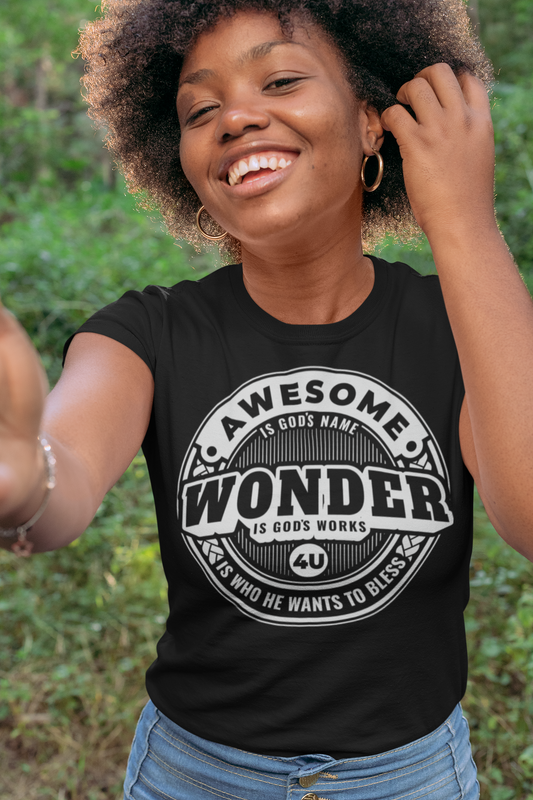 AWESOMEWONDER4U DEFINITION T-SHIRT